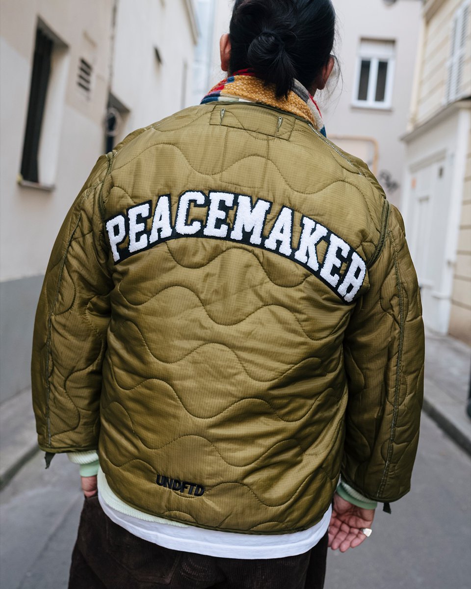 ジャケット・アウター Supreme x OAMC PEACEMAKER Military Liner UNDEFEATED X OAMC PEACEMAKER LINER JACKET - OLIVE – Undefeated