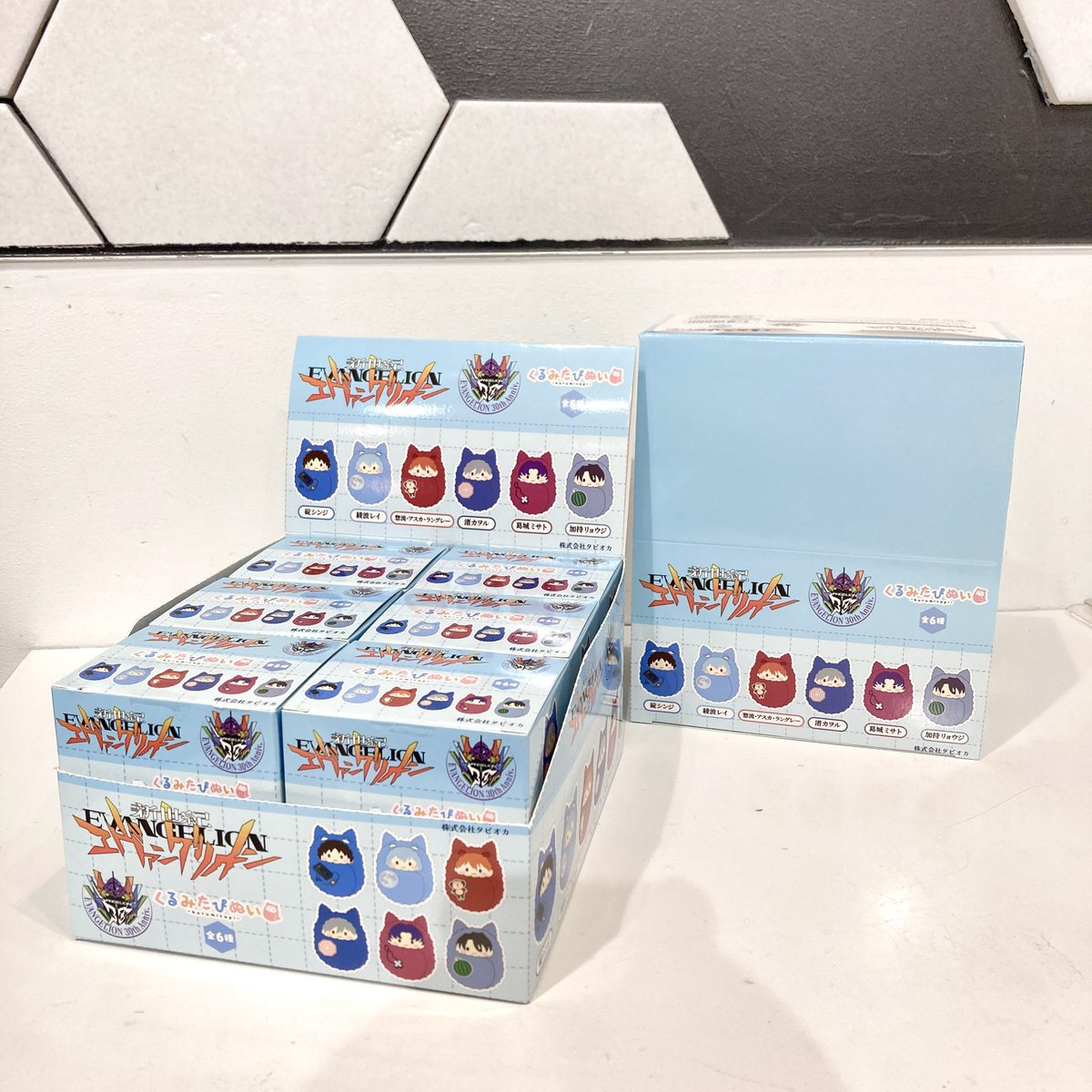 TOKYO-01(池袋)】《再入荷》 「新世紀エヴァンゲリオン くるみたぴぬい 
