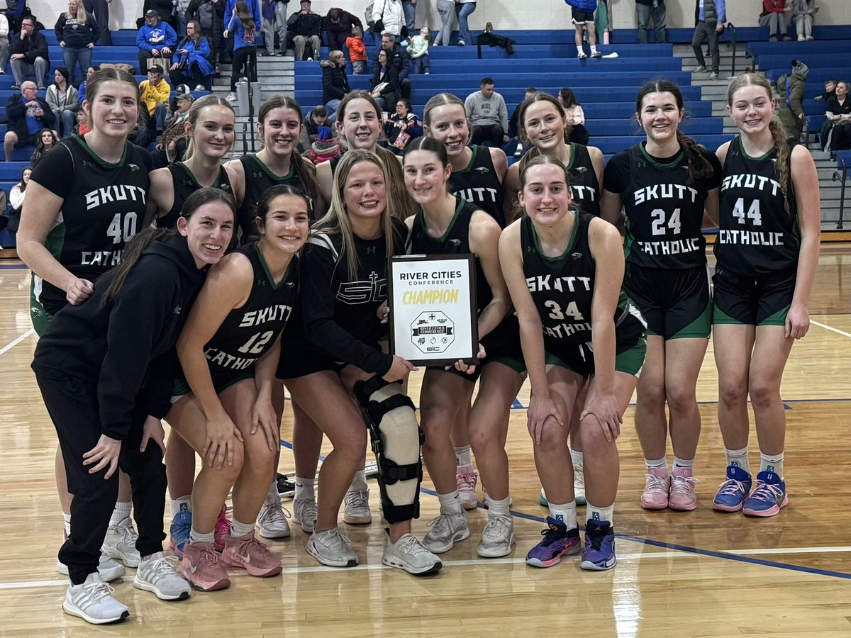 RCC Champs x2 tonight for both our girls and boys basketball programs.

Girls defeat Gross 42-35
Boys defeat Mount Michael 68-32 

<a href="/SkuttBasketball/">Skutt Catholic Hoops</a> <a href="/SkuttGBB/">Skutt Catholic GBB 2025 State Champions</a>