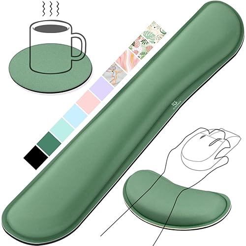 TheFoxann's tweet photo. I just received Gimars Upgrade Enlarge Silky and Superfine Fabric Gel Memory Foam Keyboard Wrist Rest Set, Ergonomic Keyboard Mouse Wrist Support for Typing Pain Relief, Comfort for Office, G from fave_shadow via Throne. Thank you! https://t.co/x7pQKk4hfx #Wishlist #Throne https://t.co/ScbyVn4doJ
