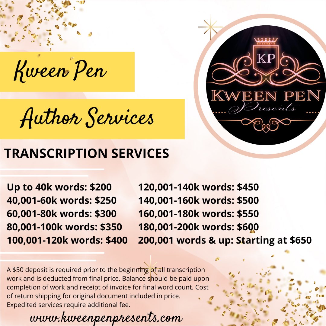 Authoress Kween Pen tweet media