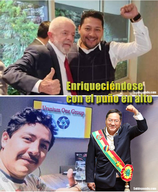 SoldePando's tweet image. LOS HIJOS “REVOLUCIONARIOS” DEL ESTADO PLURINACIONAL |La extrema corrupción y promiscuidad del neo-estalinismo que inició @evoespueblo y culminó @LuchoXBolivia, mató la oportunidad histórica de una genuina transformación en la sociedad boliviana…
LEER MÁS soldepando.com/enriqueciendos…