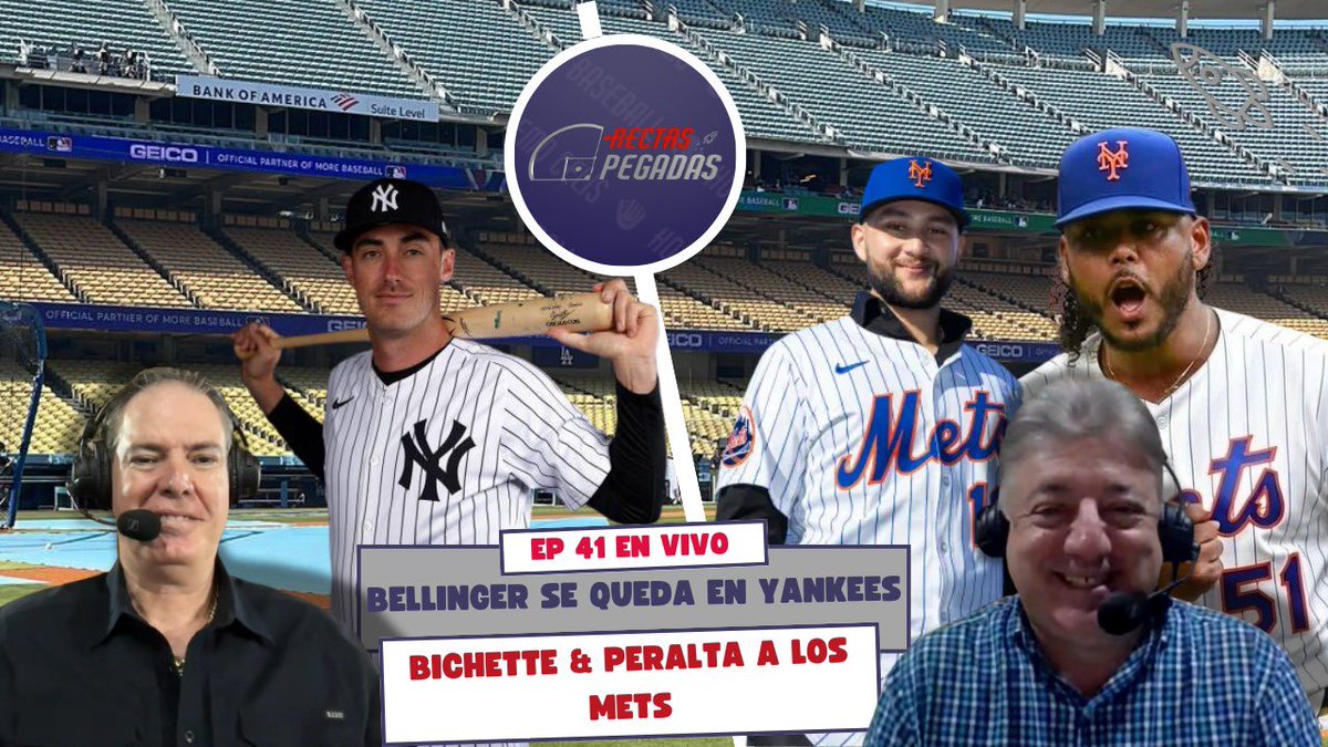 GuillermoCelis's tweet photo. En media hora estaremos en vivo en Rectas Pegadas @RectaPegPod junto a @valdezrocket para discutir las novedades en el Beisbol de las Grandes Ligas y la recta final de nuestras ligas invernales. Los esperamos. https://t.co/nSYeCACoCW