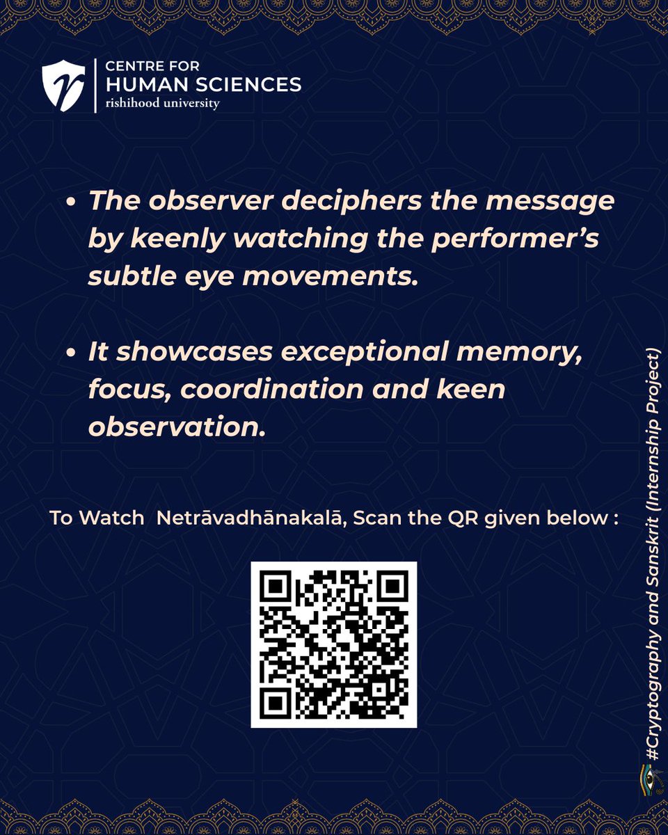 Center for Human Sciences | Rishihood University tweet media