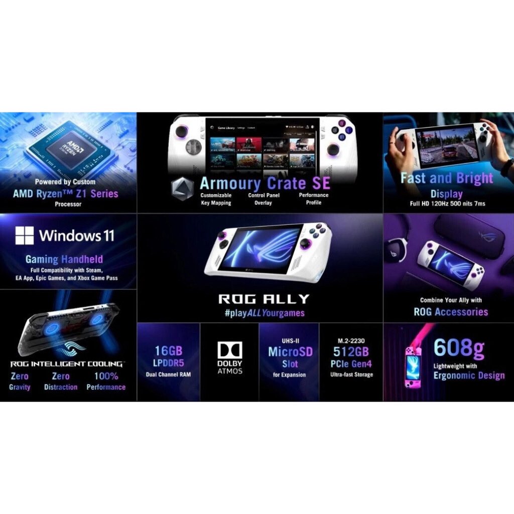 YouShopee's tweet image. Dulu budak-budak main game lepas sekolah.
Sekarang dewasa main game lepas bos, WhatsApp, Zoom…

ASUS ROG Ally ni kecil je,
tapi cukup buat aku rasa budak-budak balik semula 😎😂

s.shopee.com.my/20pRfgjqCl