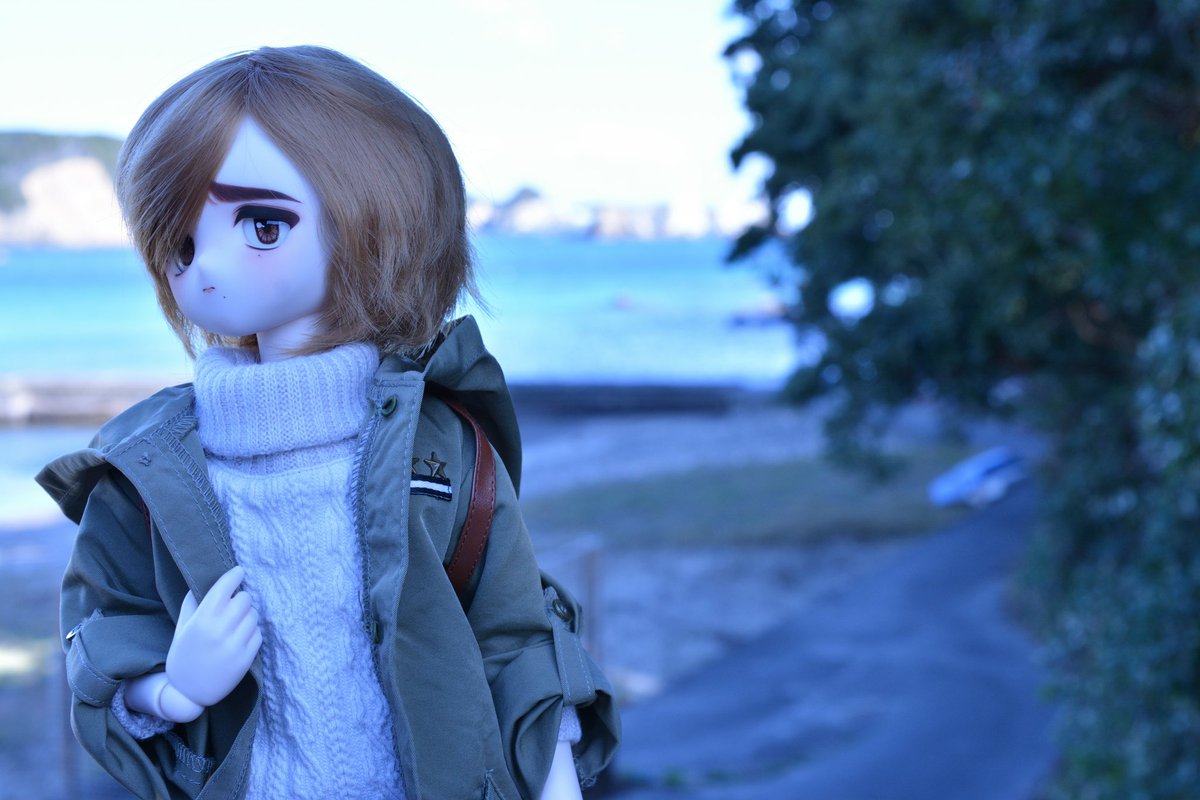 だいぶ遠くまで来たね
海が見えてきたよ

 #うちのこかわいい  #MDDはいいぞ 
 #ささドール