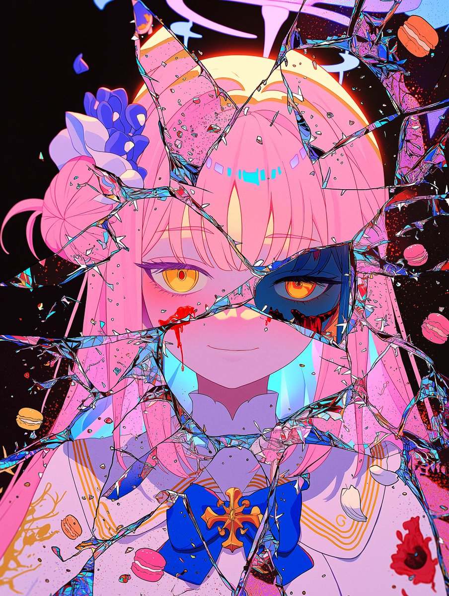 聖園ミカ(ブルアカ) 「#niji7 聖園ミカ(ブルーアーカイブ)」|Kaski_Anna@のイラスト