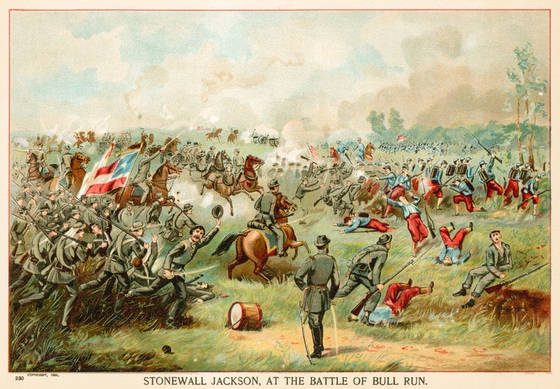 jjfThompson's tweet image. After the Battle of First Manassas,  Jackson gave a rare explanation of his performance under fire to John Imboden, who had asked him, in frank astonishment, "How is it that you can keep so cool, and appear so utterly insensible to danger in such a storm of shell and bullets as…