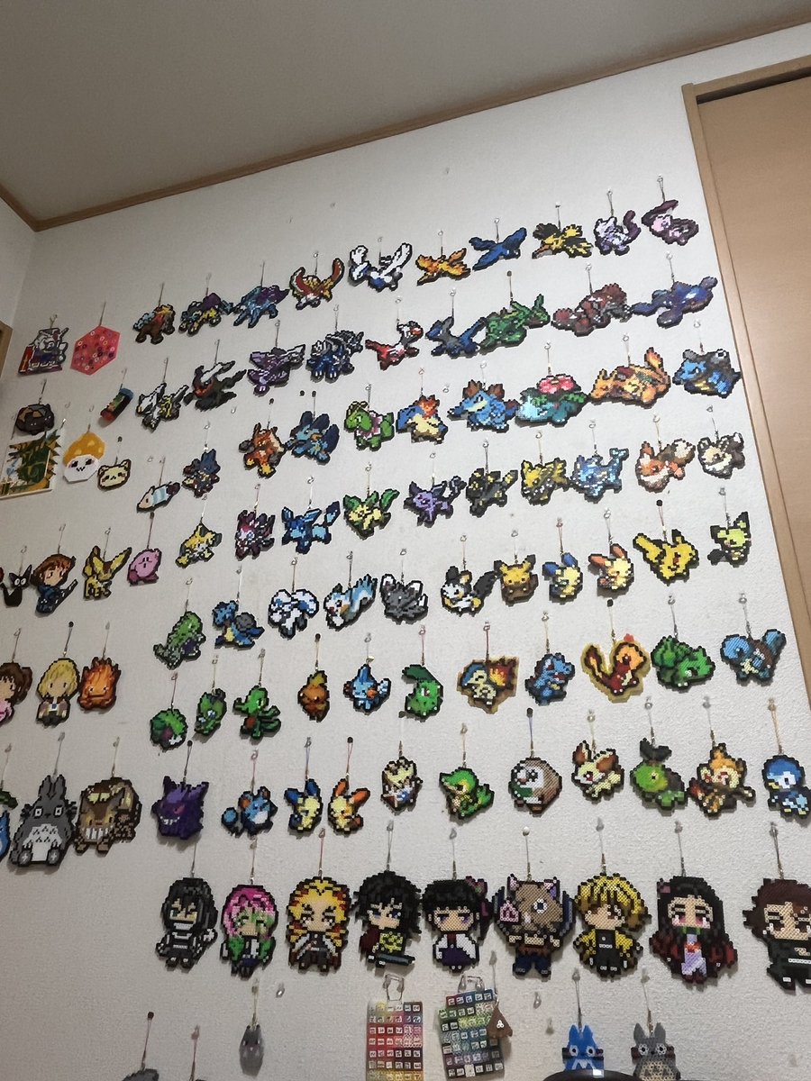 kei52525's tweet image. #アイロンビーズ
#ちいかわ
#ポケモン
#サンリオ
趣味でアイロンビーズを作っています！ちいかわや　ポケモンなどありますが、オリキャラやイラストなどもアイロンビーズ化出来ます興味のある方はお気軽にお声掛けください！リクエストお待ちしていますね