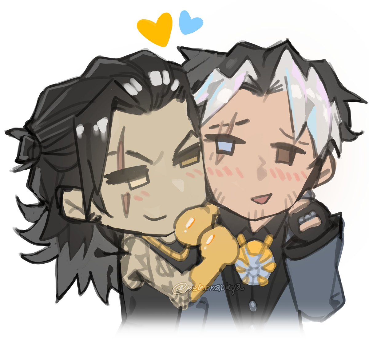 We really didn't get any Montague content after that Midas dialogue did we... anyways! 😝💛🩵

#midague #midas #montague #fortnite