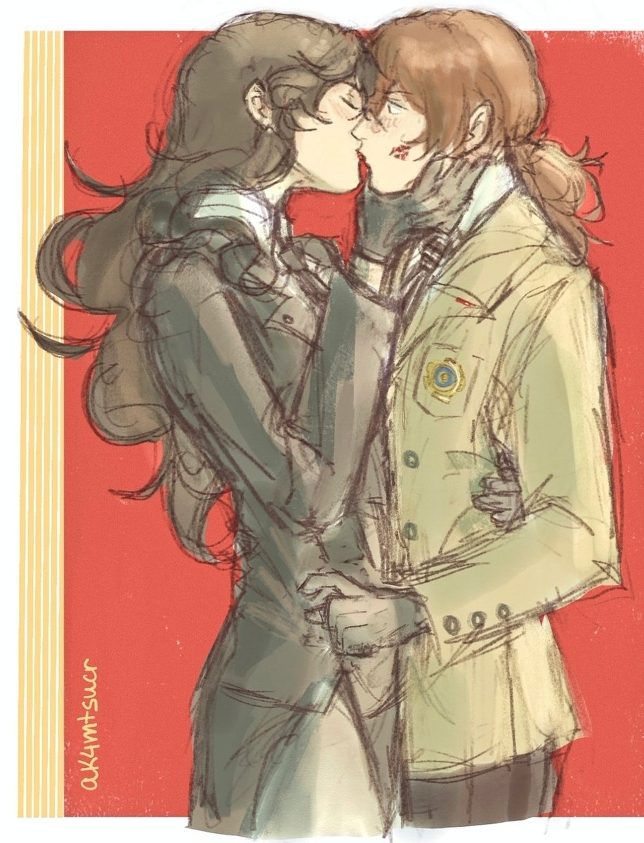 better run cause (i dont wanna fall in love) #shuake #persona5