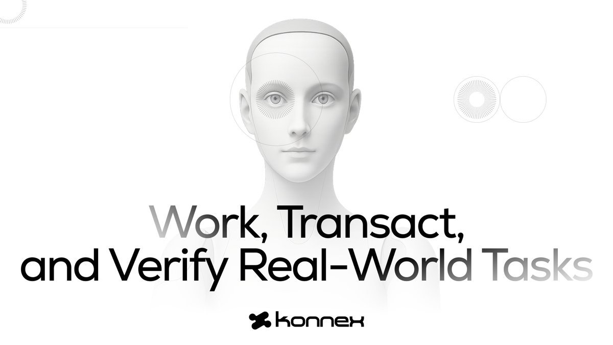 Robots that work, earn, and settle on-chain 🤖💸
<a href="/konnex_world/">Konnex</a> is building the open marketplace where autonomous systems prove physical work and get paid in stablecoins.

Welcome to the future of machine economy. 🚀
#AI #Robotics 

Join here: hub.konnex.world/points?referra…