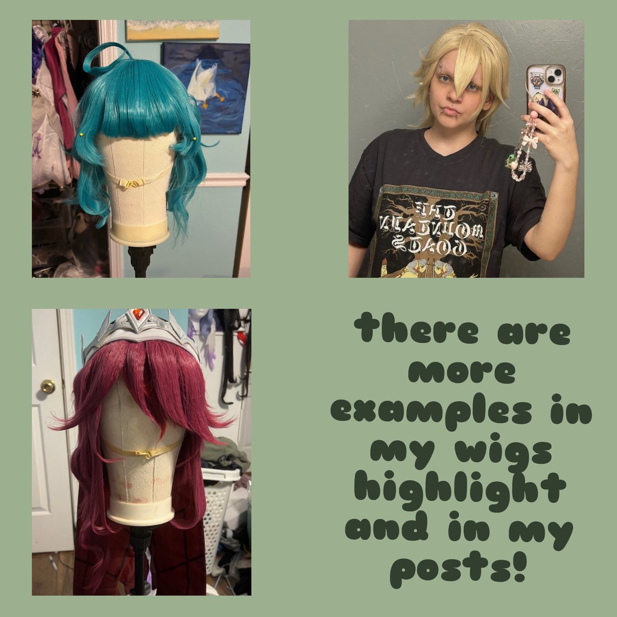 servlsprout's tweet image. i’m not sure how many cosplayers follow me but i’ve got wig c0mms open on my instagram if anyone is interested!! 

ig: servalsprout — dm me there for anything regarding this i wont look at my twt dm reqs lol 

if you’re not interested, rting would also be incredibly helpful!