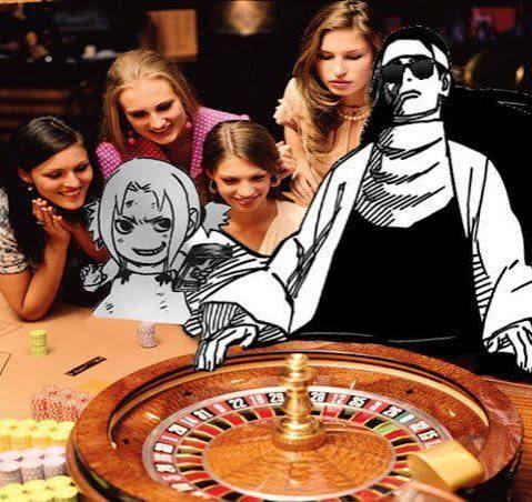 SHINOBINOKAMl's tweet photo. ⠀

    ‍ ‍ ‍‍ ‍ ‍‍ ‍‍ ‍ ‍ ‍ ‍‍ ‍ ‍‍tonight's drinks are all on me ! —if he wins in the roulette.—

⠀ https://t.co/c72KS7Paf9