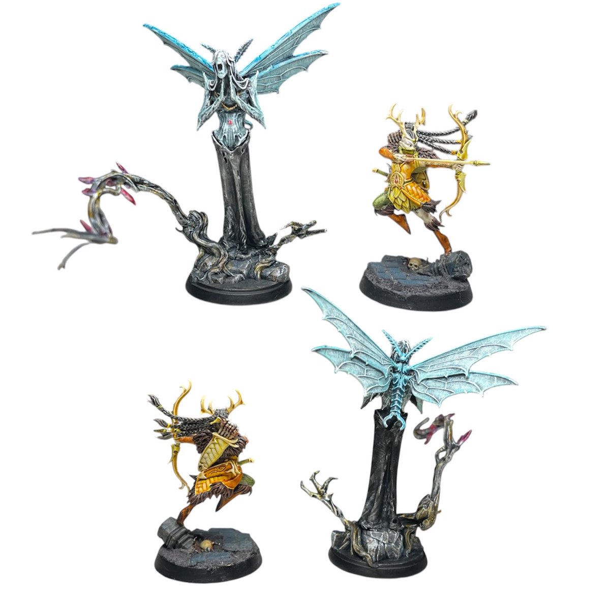 DarkBrote's tweet photo. Working on some Sylvaneth / Kurnothi fantasia themed army members https://t.co/927TBrIUcn