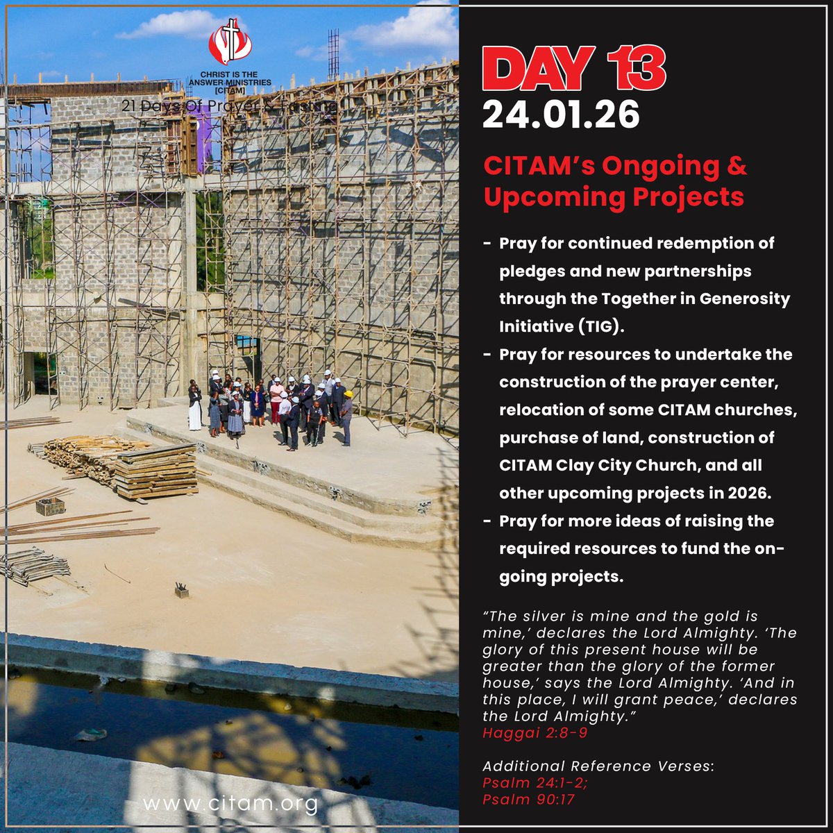 Still seeking, still believing, as we commit all upcoming and ongoing projects to the Lord🙏
#CitamKikuyuTownChurch #GodOfImpossibilities #prayerandfasting