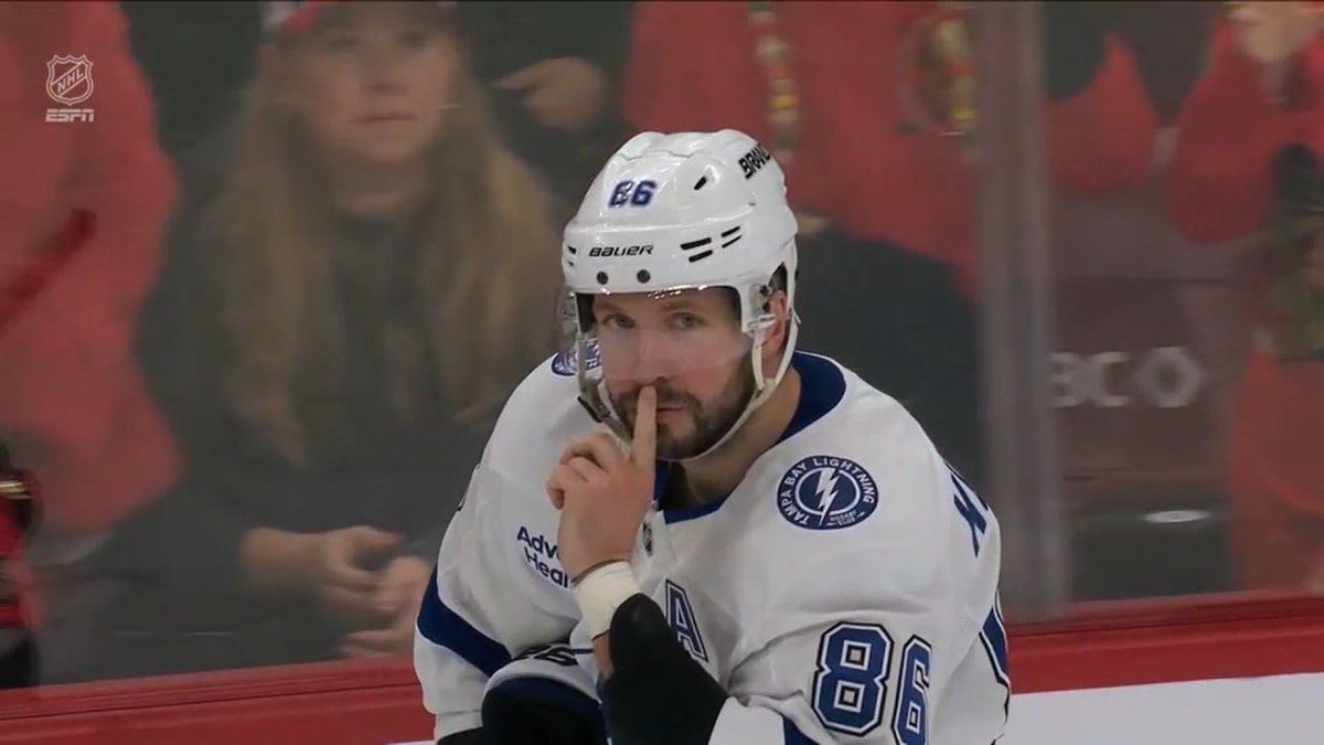 Nikita Kucherov is the best player in the world, haters can 🤫