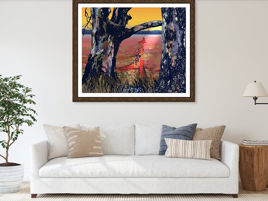 JoanPStratton's tweet photo. Australian Spotted Gum Trees Overlooking The Station Flatlands by Joan Stratton - https://t.co/Ehc7RsWuV7

A quiet lookout, dawn between nature's ancient sentinels.

#AustralianTrees #Art #PaintingsByJoan https://t.co/WvL1M4SZYV