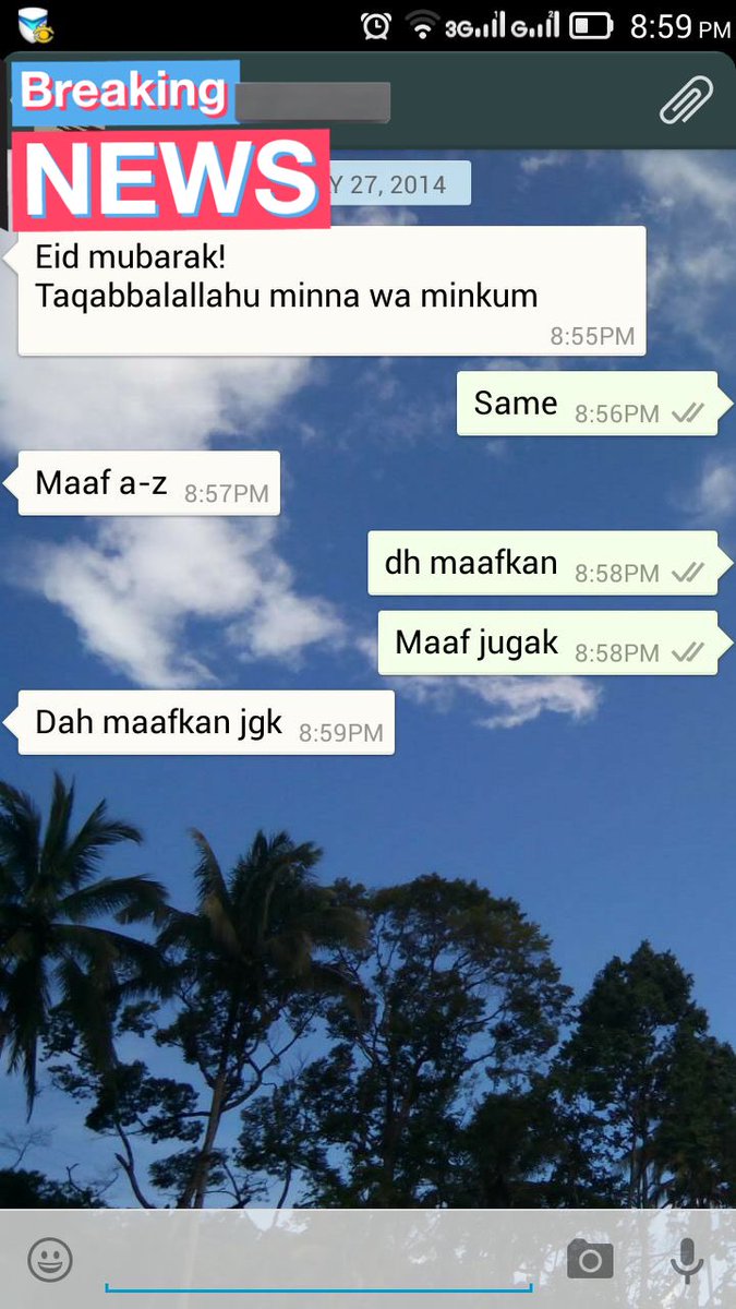 emamonier's tweet photo. Dok scroll gambaq lama nak delete screenshot mana yg tak perlu, tiba2 terjumpa gambaq niii, old version of Whatsapp. 

Kotaknya weh 😂 https://t.co/eY56vI9egS