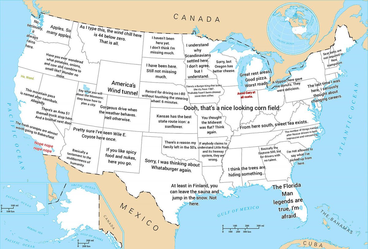 ThePhoenixPress's tweet photo. The one about Michigan is pretty accurate actually. https://t.co/UZb6tNL1A4
