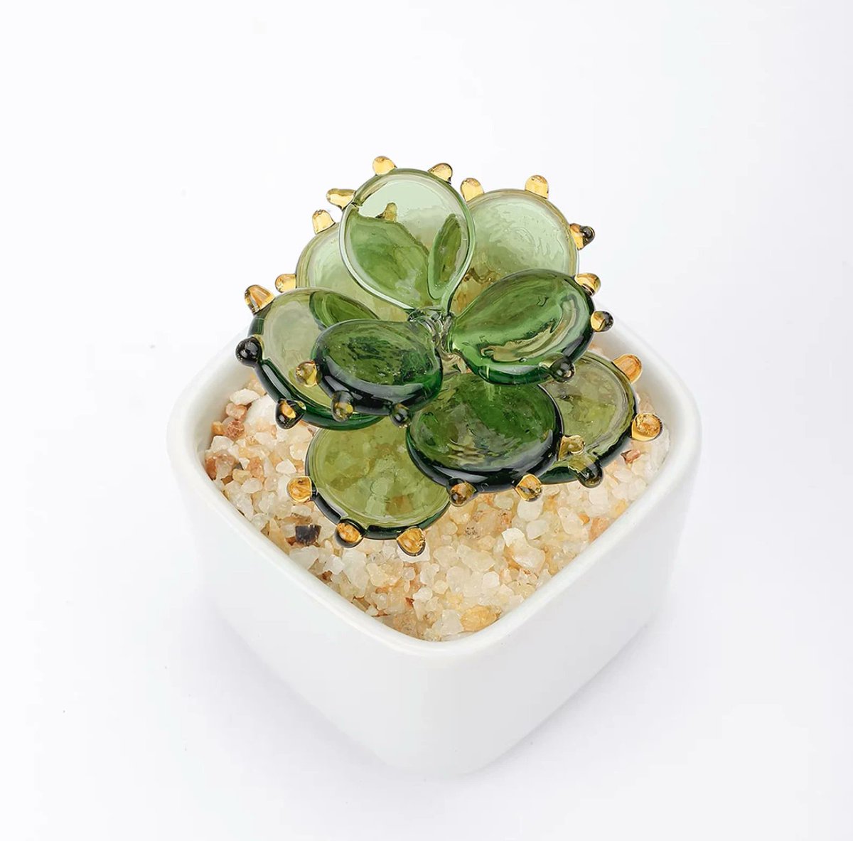 fuwa_shop's tweet photo. ガラスでできた観葉植物がかわいい…（詳細はスレッドへ🌵） https://t.co/9ZBwrFGHQS