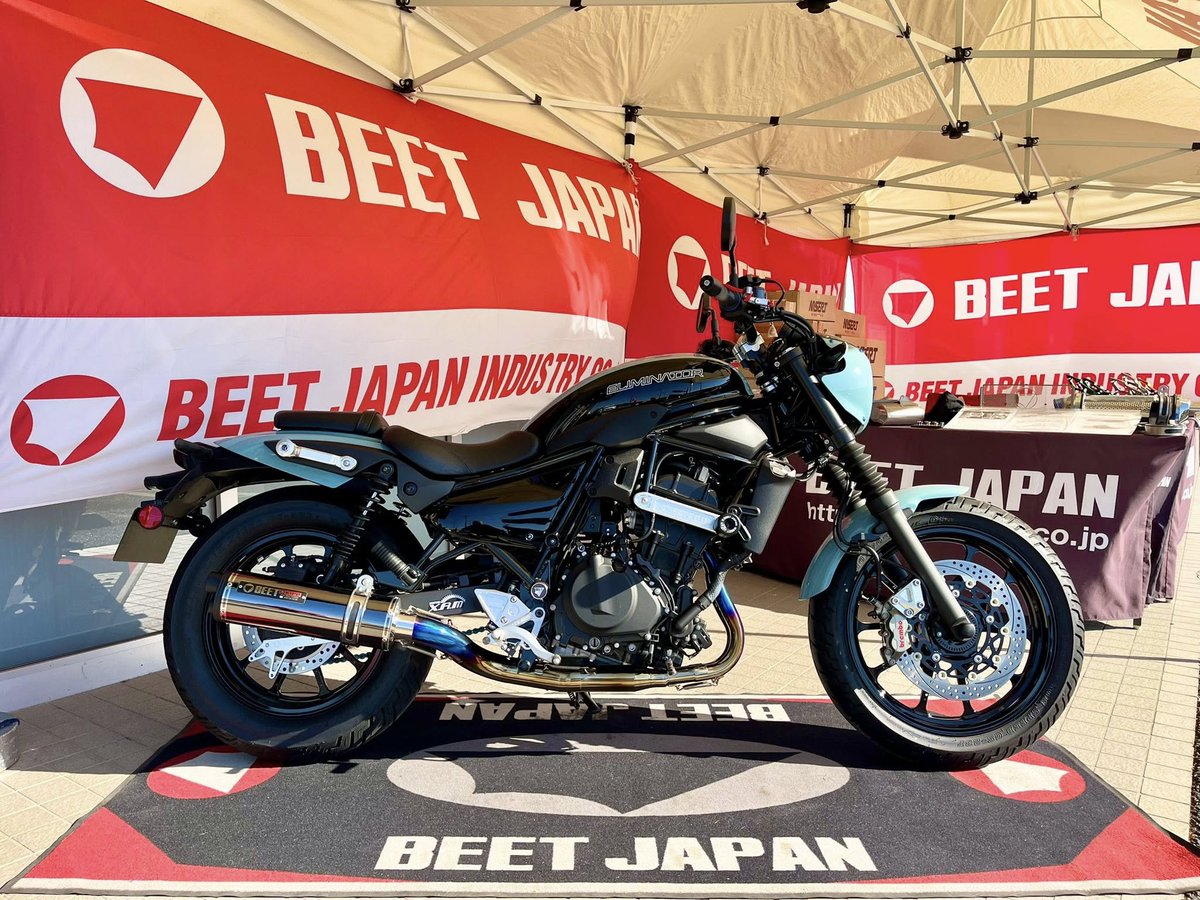 本日・明日の2日間はライコランド多摩店様にて、BEET JAPAN製品先行