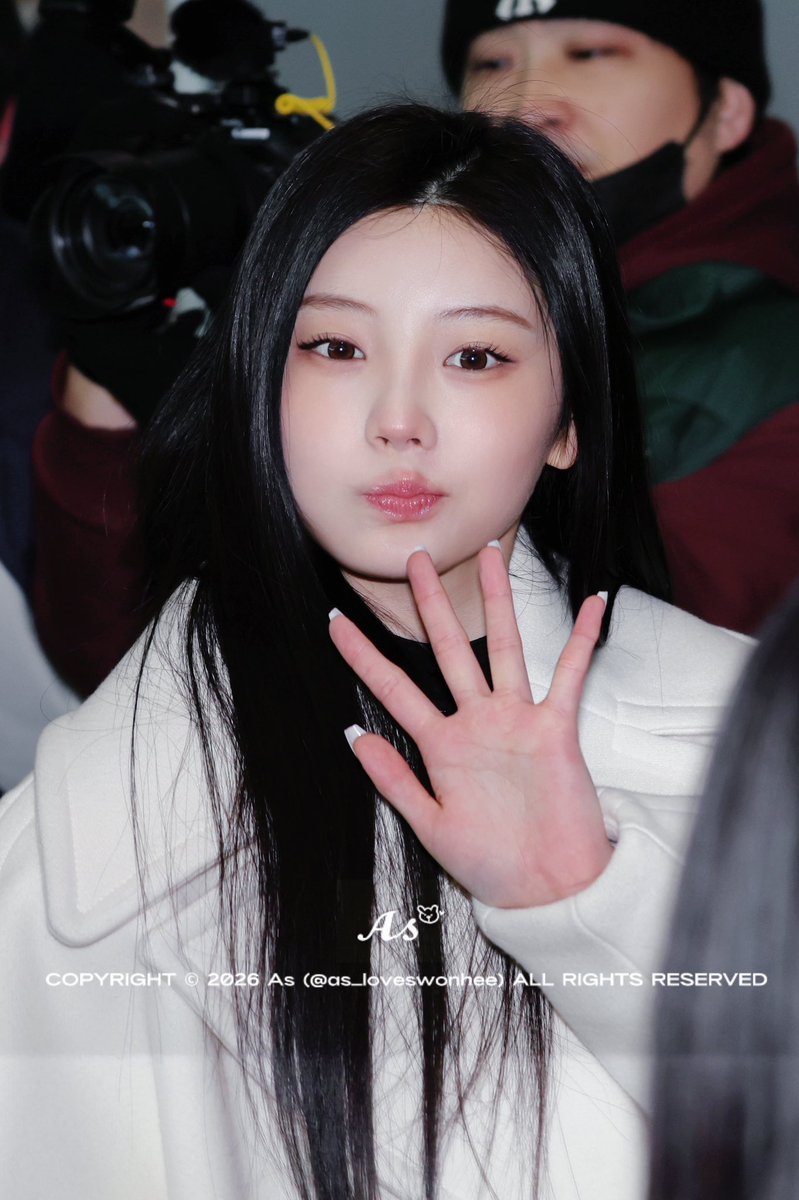 as_loveswonhee's tweet image. 260124 ICN

#아일릿 #ILLIT 
#원희 #WONHEE