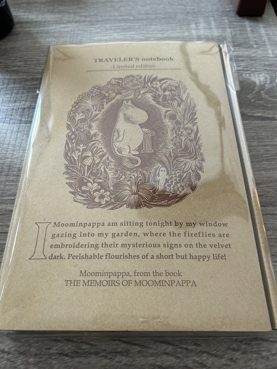 ムーミン　トラベラーズノート　手帳 トラベラーズノートセットがムーミンデザインで登場！【MOOMIN SHOP