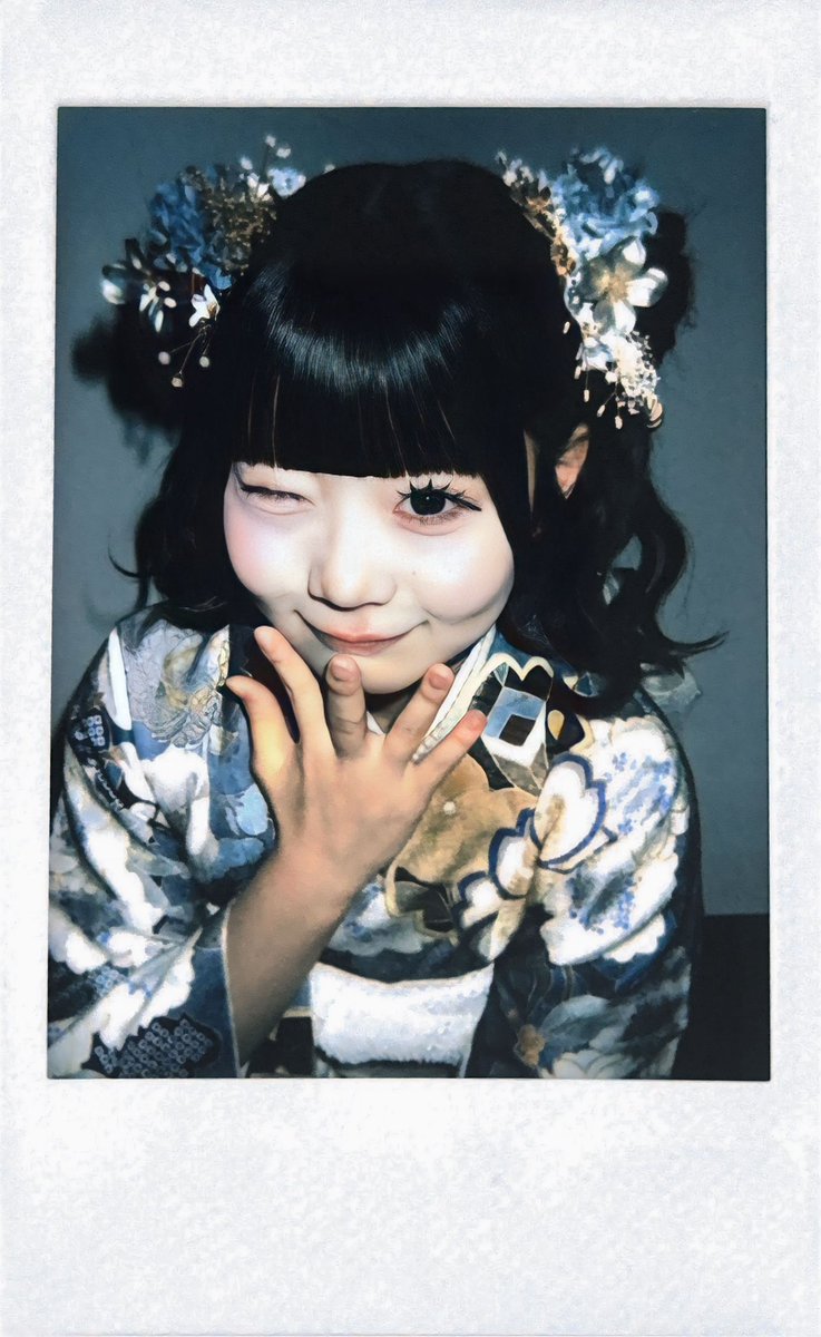 🩵iLiFE! 2026 振袖ランチェキ🩵 ウィンクみにちゃんもかわいすぎるし