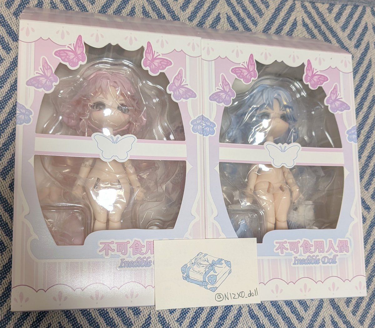 【譲渡】月飛び時間
譲:桃伊×1・雪伊×1
求:各5000円(2体10,000円)
・都内手渡し
・検品の為開封済
・セットでなくてもお引き取り大丈夫です
・目穴空きブランクフェイス不要で有れば-500円します
代行ショップ通して購入した分で割高で申し訳ありません…
ご興味あればお気軽にお声がけ下さい