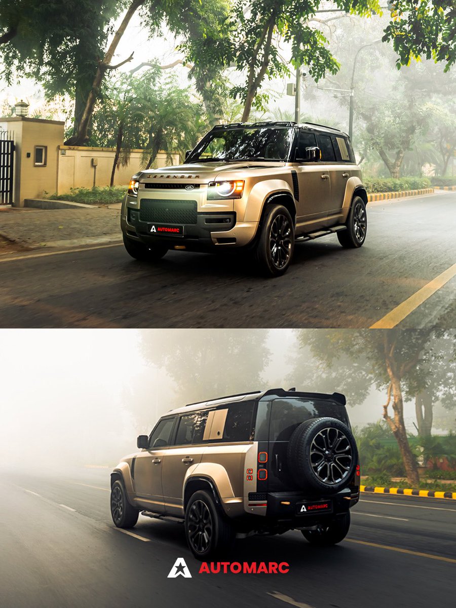 A golden Defender OCTA taken a step further with a Milltek exhaust upgrade. 

Enhanced flow, a deeper exhaust note, and performance you can feel every time you press the throttle. 

Luxury, now with a voice to match.

#Automarc #Defender #Octa #MilltekExhaust #AutomarcUpgrade