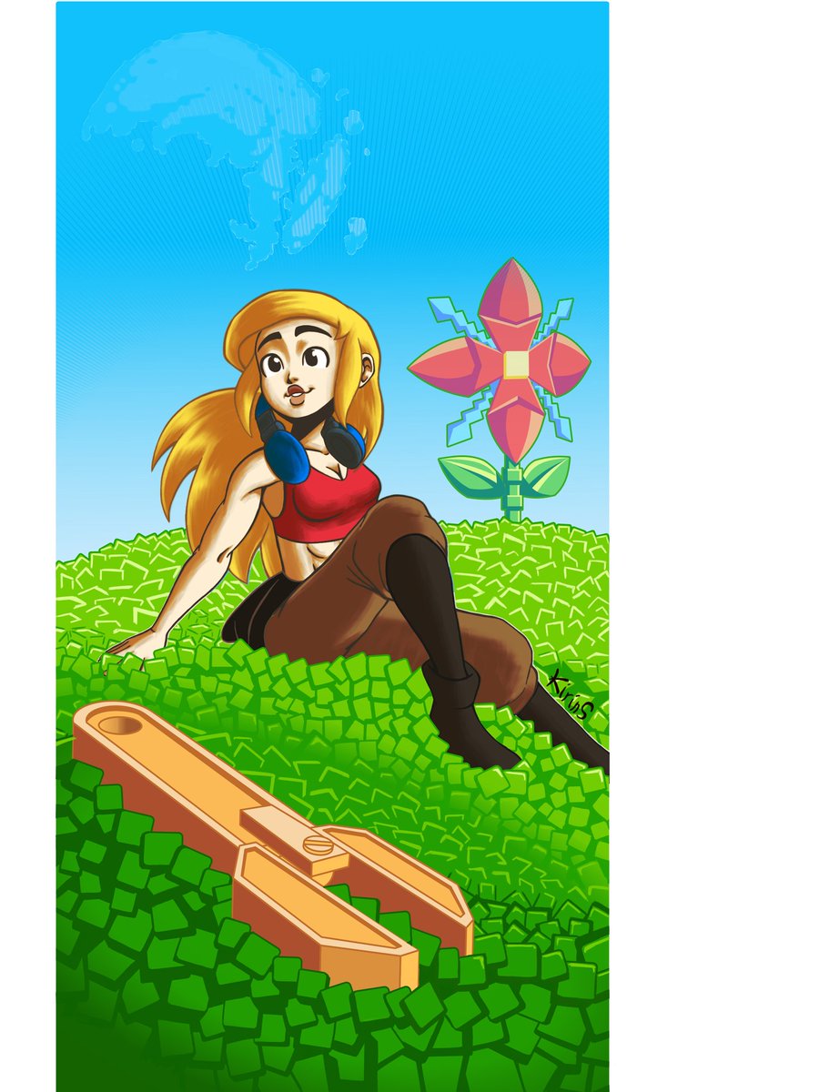 #FANART - #Iconoclasts
Happy eighth anniversary
Un juego hermoso con una historia increible

#DigitalArt #Inkscape #PaintToolSai