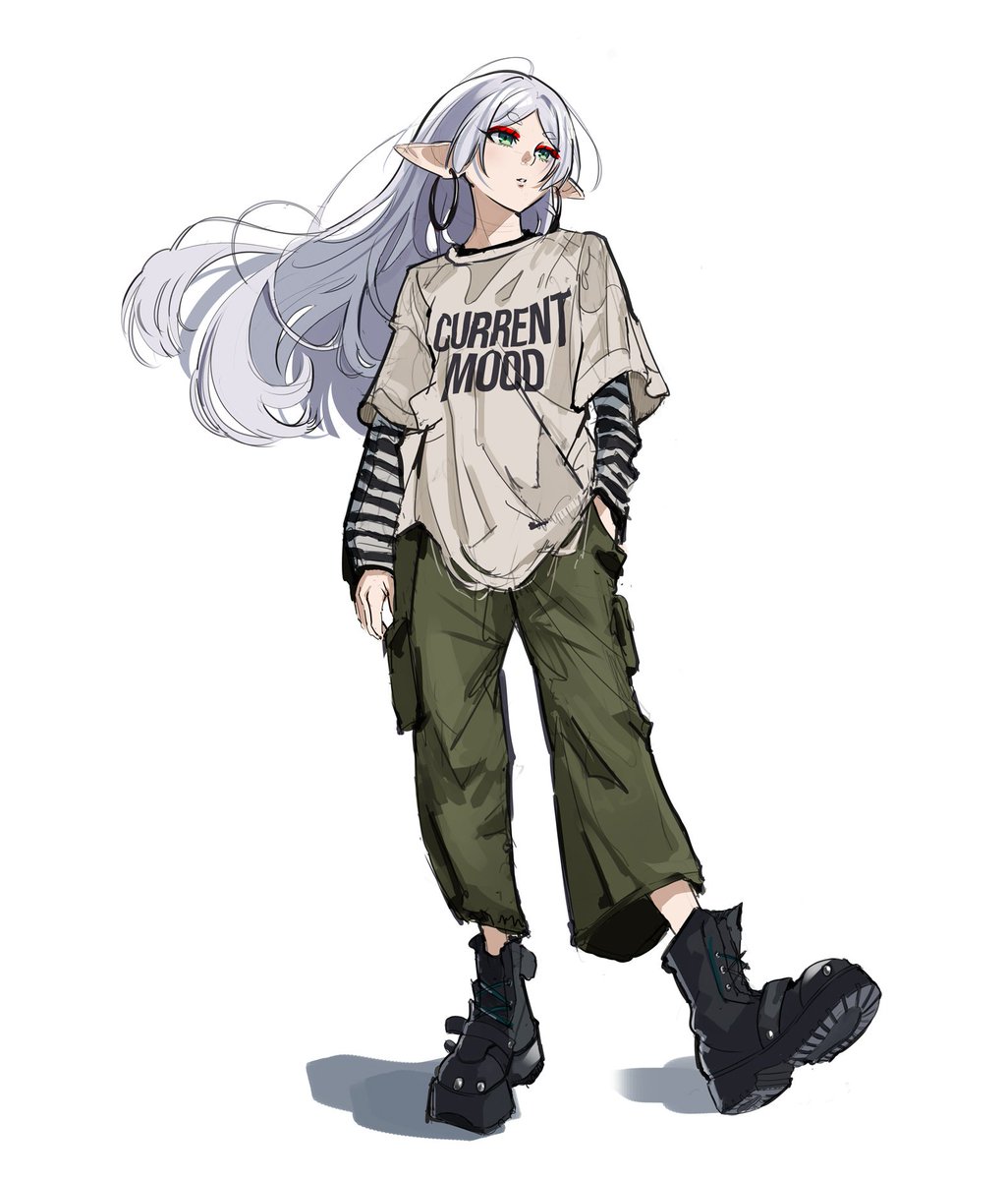 she got some new threads!
#frieren