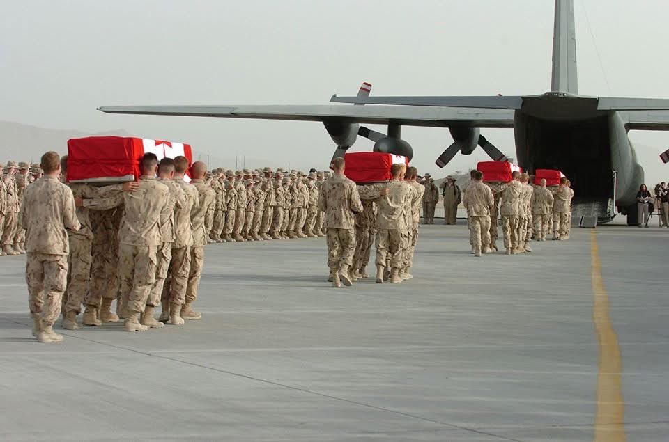 PierrePoilievre's tweet image. President Trump must know that after the 9/11 terrorist attacks on America, over 40,000 brave Canadians fought tooth and nail in Afghanistan over 13 years. They did so on the frontlines in the most dangerous districts in the mountains of Tora Bora to the deserts of Kandahar. 158…