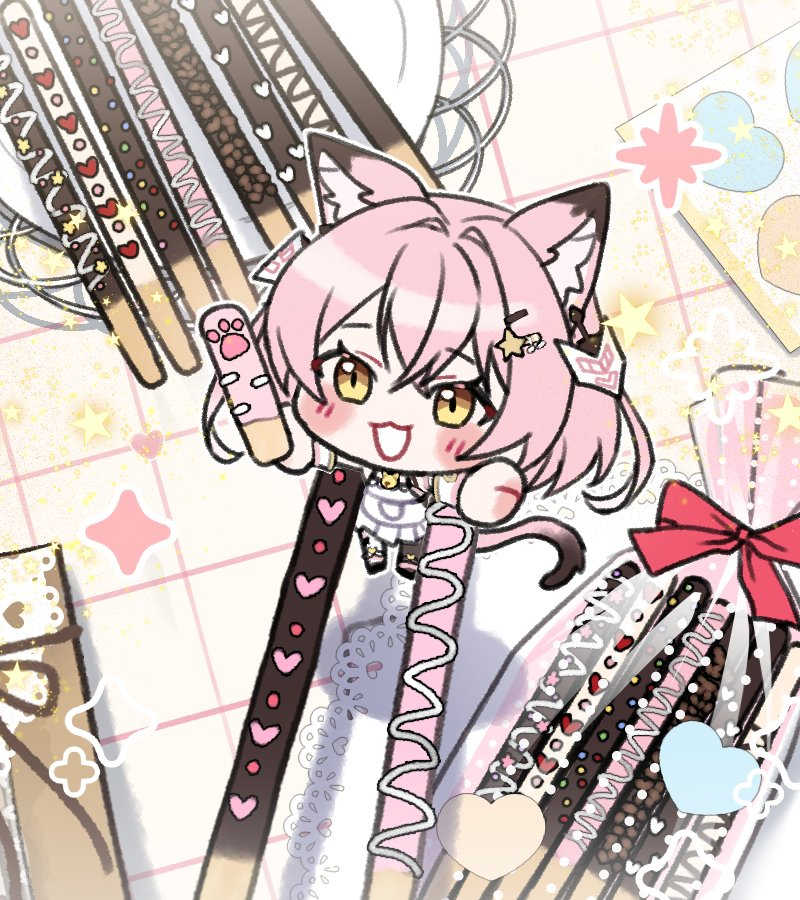 VHZ_EQue's tweet image. 아침은 맛있는 빼빼로!❤️