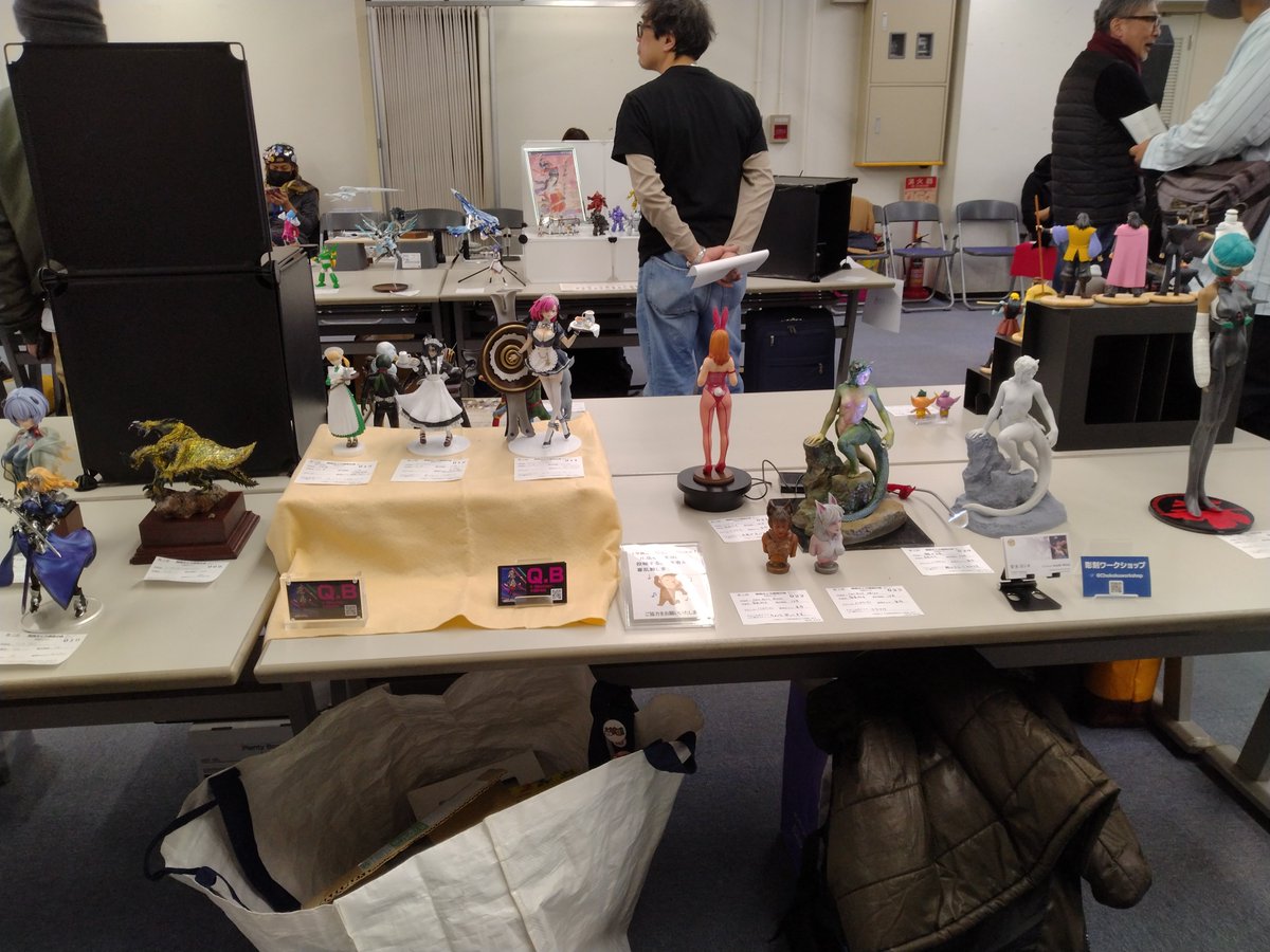 YasunagaYoshiki's tweet photo. #関西キャラ模型の会 始まりました！ https://t.co/VoaHNGZOG0