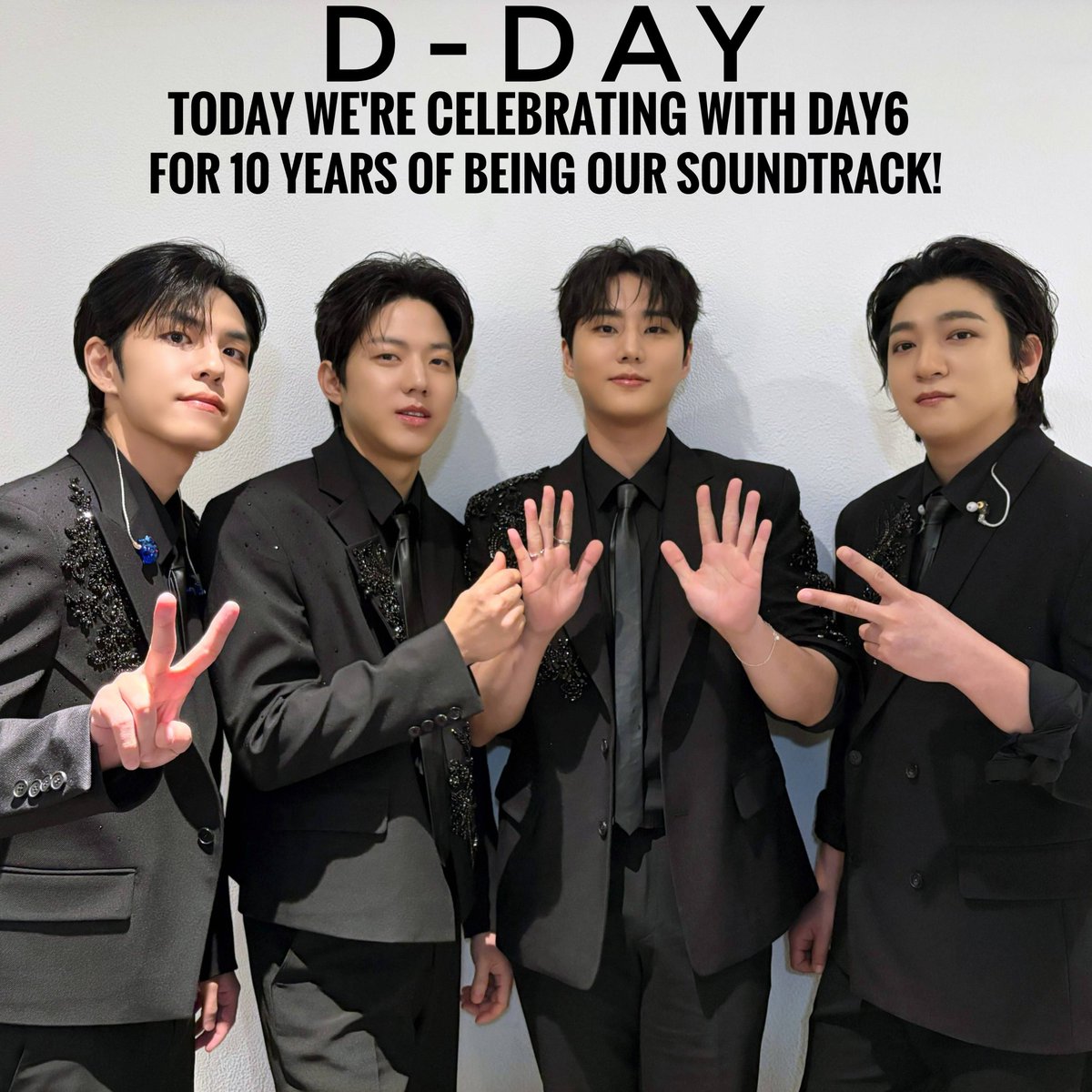 philconcerts's tweet image. 10 years of melodies, heartbreak, and pure joy... today we celebrate it all with DAY6 live in Manila!

Tickets are available via SM Tickets.

Presented by @livenationph 

#DAY6_10th_Anniversary_Tour #DAY6