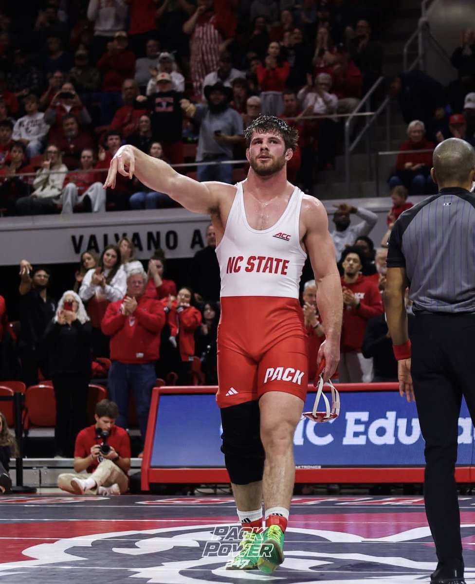 PackPower247's tweet photo. For the 13th straight season, @PackWrestle took down UNC-Chapel Hill. This time around, No. 8 NC State curb stomped the No. 11 Tar Heels with a 24-10 final.

The Pack won seven of the 10 bouts, including four straight to close it out.

✍️: https://t.co/QhB66jy4hk https://t.co/ESFrKkUu4C