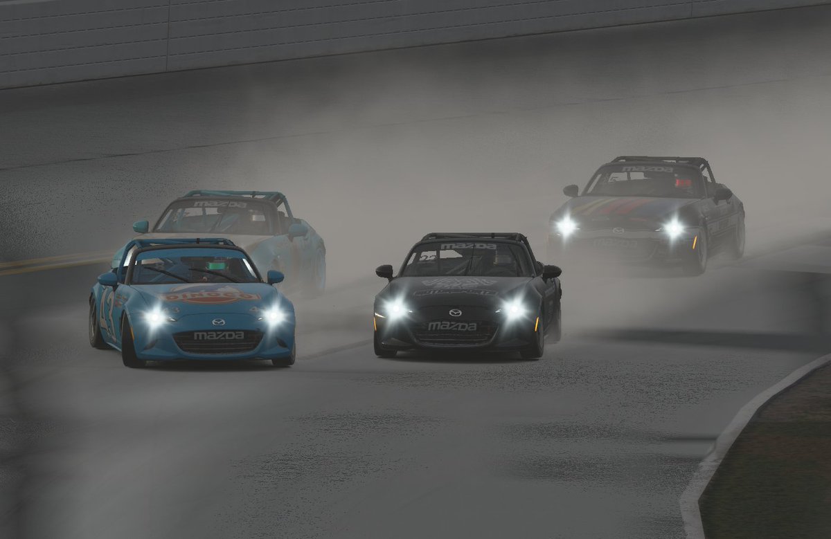 After leading his first laps of 2026, Cmejla spun all by himself from the lead!

Cmejla was still able to finish 5th but ultimately took himself out of contention.