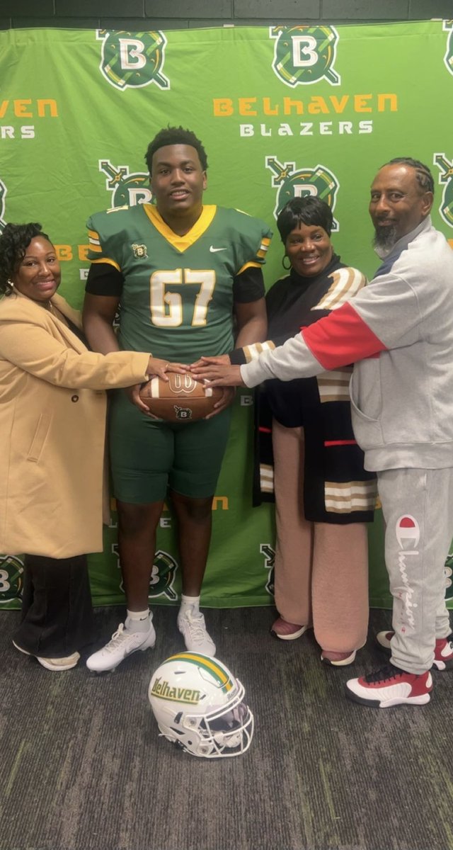 KylanSherrod's tweet photo. #AGTG.  after a great  conversation with  @CoachTySharkNix and @bradyack I'm blessed to receive an offer from   @BelhavenU @Coach_JohnCarr https://t.co/hYpTX78mbN