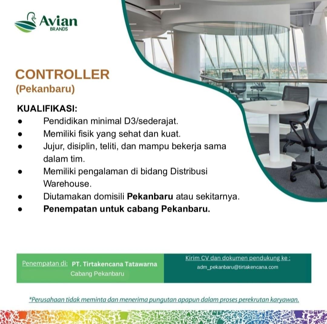 lowongan kerja PT Tirtakencana Tatawarna

Pekanbaru

follow @lowkerpku untuk informasi lowongan kerja kota pekanbaru dan sekitarnya

jangan lupa share infonya dan semoga mendapatkan posisi pekerjaan yang diharapkan  #lowkerpku #lowongankerjapekanbaru #lowongankerjariau