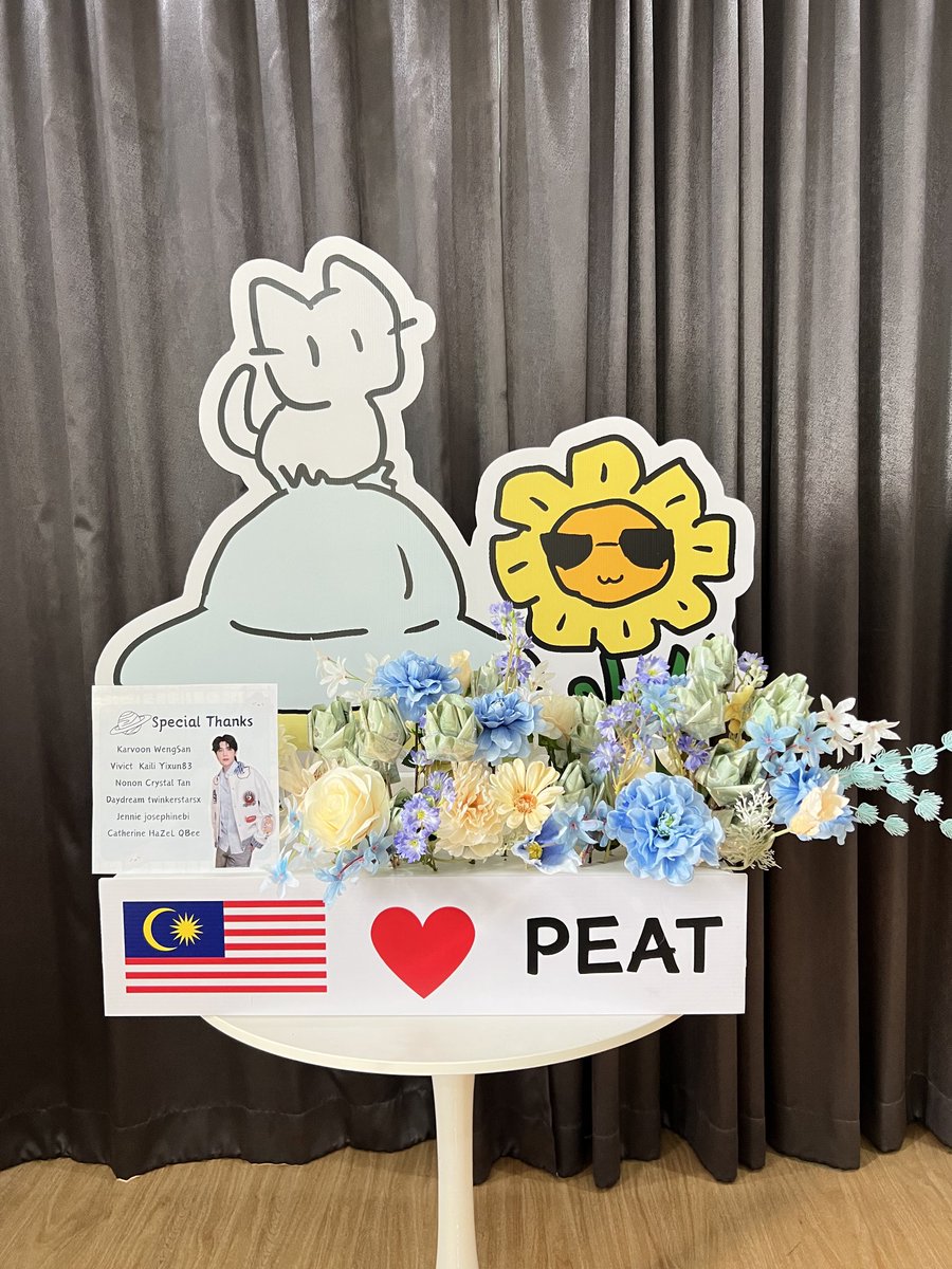 karvoon_'s tweet photo. This is the intention of 
🇲🇾Malaysia Babyfeat support.
We hope P Peat will like it💙💙
Happy birthday to you🎂🎂

🌈 @peatwasu 

#PEATCHYDAY 
#Peatwasu #CaptainPeat #BabyFeat https://t.co/QYvACoOHPZ