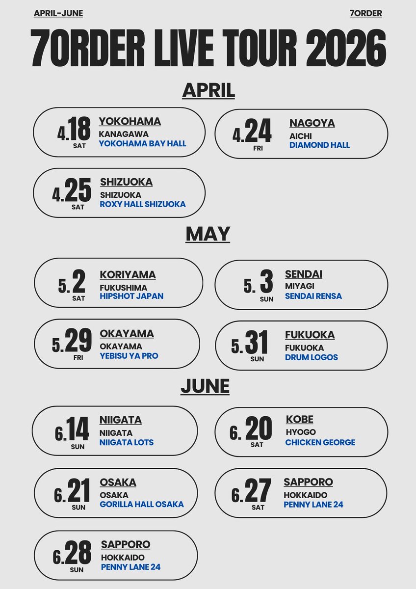 7ORDER (@7order_official) / Highlights / X