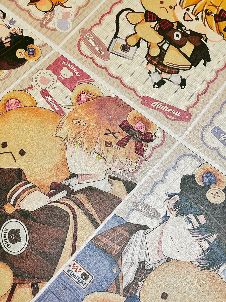 1枚目は君ないの名場面?を集めたアートコレクトカードです