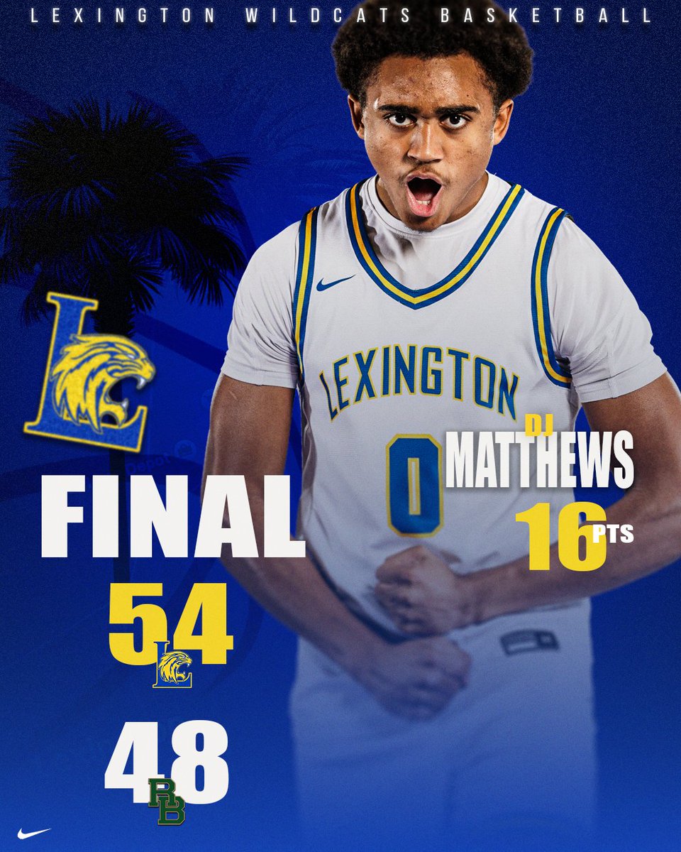 Big Region Win tonight!!! Now lets run them all back again! Go Wildcats!!! <a href="/SCBCA/">South Carolina Basketball Coaches Association</a> <a href="/LouatTheState/">Lou Bezjak</a> <a href="/junebugnewyork/">Thomas Grant Jr.</a> <a href="/LHS_WILDCATS/">Lexington HS Wildcat Athletics</a>