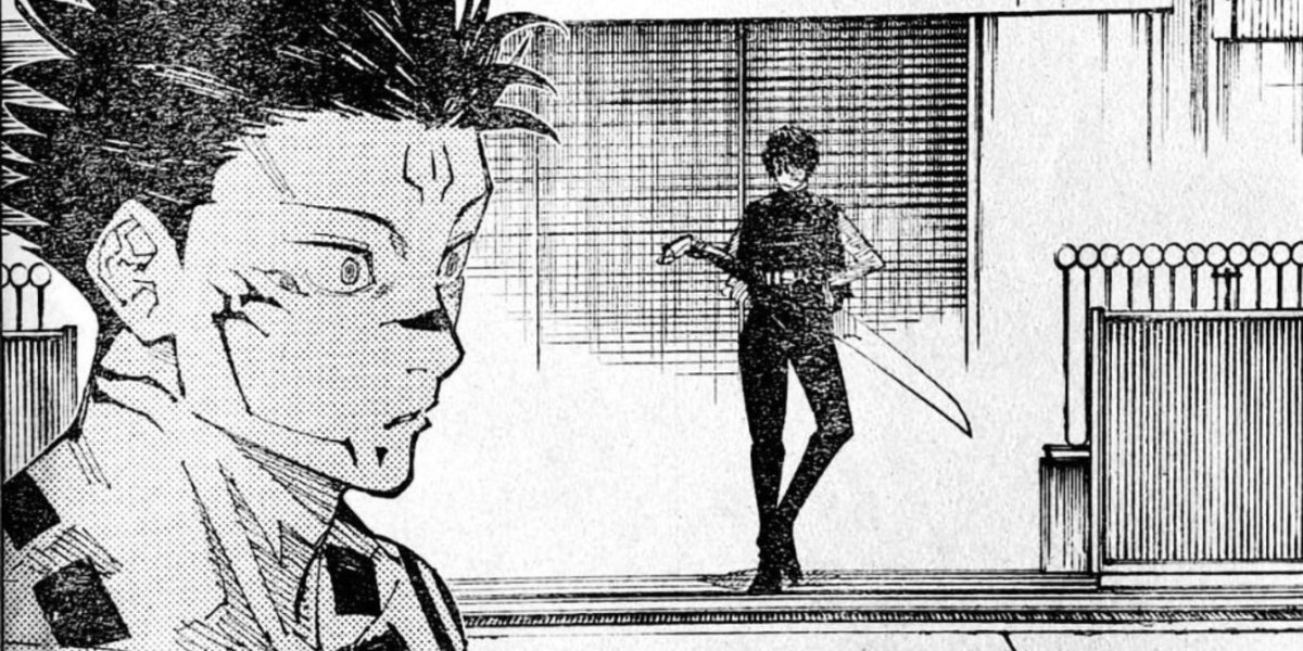 FibbingFlamer's tweet image. "Those civilians and children are mine, Sukuna."