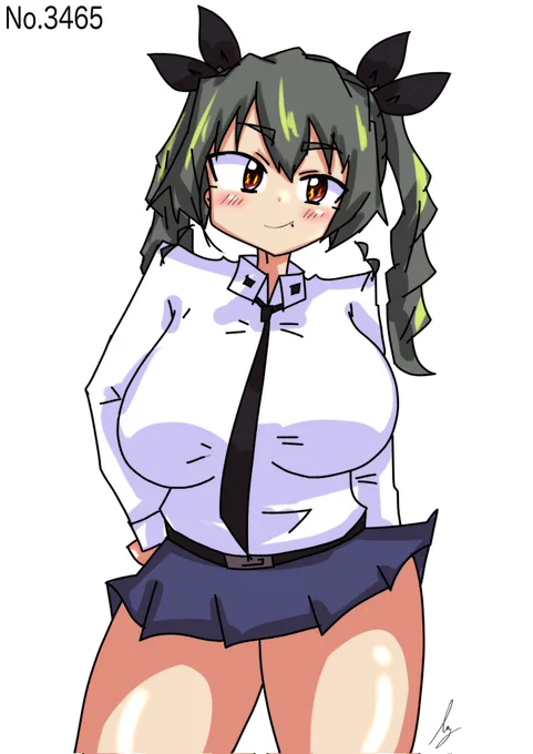 [ニヒヒアンチョビ] #1日1ドゥーチェ