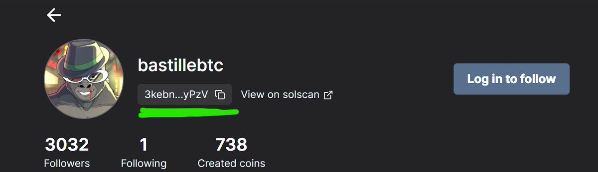 CatDevSupreme's tweet image. What's crazier about your story is that it's 100% provable from on-chain txs that the current dev that they assigned on PF as the new "CTO" lead is literally the person who rugged the coin (ie BastilleBTC himself). The name change or pretending to "have sold the account" is just…