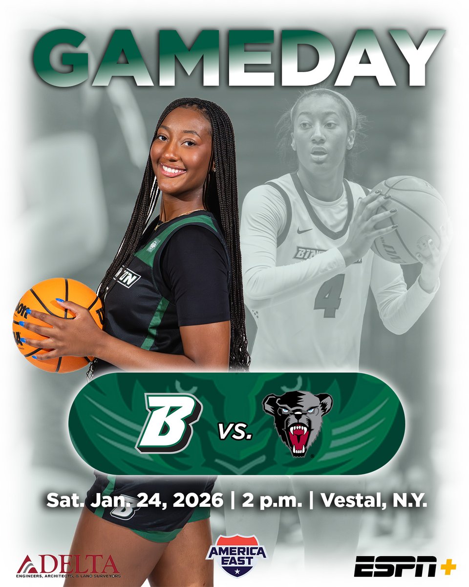 BinghamtonUWBB's tweet photo. Ready for Gameday 😈

🆚: @BlackBearsWBB 
📍: Vestal, N.Y.
🏟️: Events Center | Dr. Bai Lee Court
📺: https://t.co/0ZbvH5t5HA
📻: https://t.co/FiQvdf2jjr
📊: https://t.co/5W9bqEkaHx https://t.co/so98Lle7dX