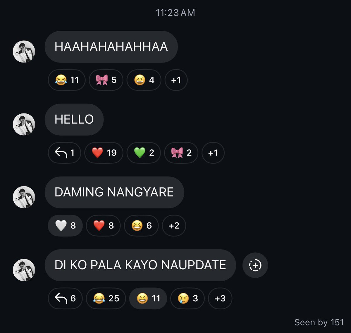 itsraphstar's tweet image. okay lang gabgab basta nag enjoy ka / kayo updated na kami doon 😸😻